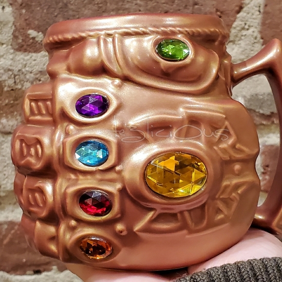 DISNEY PARKS THANOS INFINITY GAUNTLET MUG - Picture 2 of 6